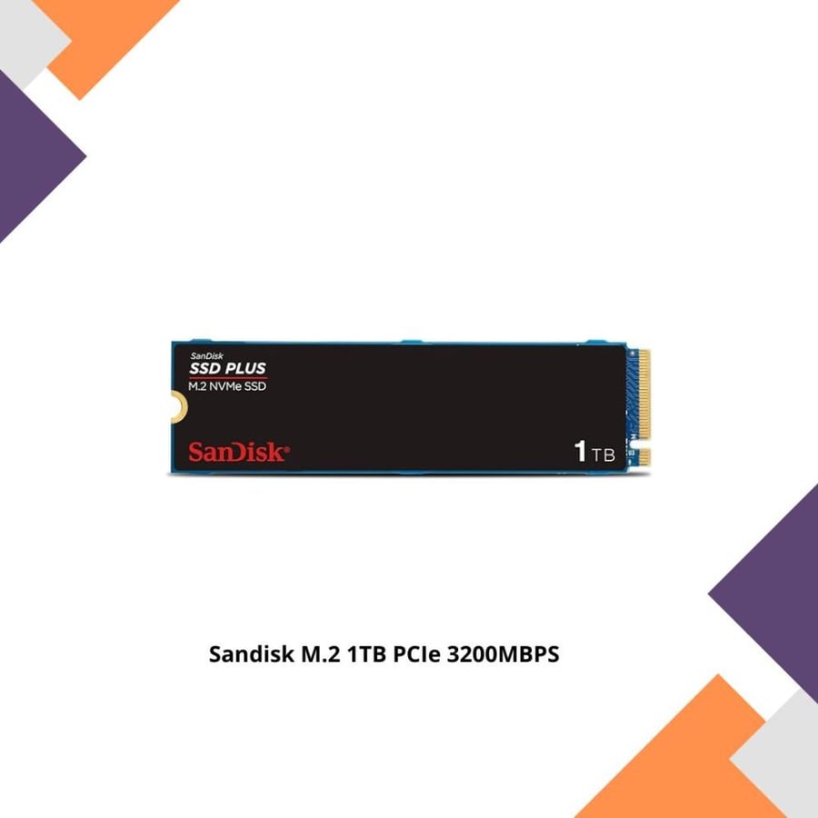 Sandisk M.2 1TB PCIe 3200MBPS