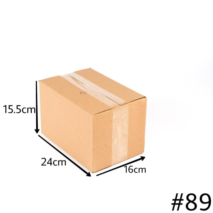 Carton number 89, plain brown