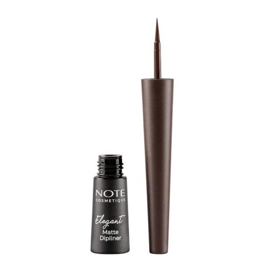 نوت كوزمتيك كحل سائل لتحديد العين اليجانت مات ديبلاينر - 02 COFFEE BROWN