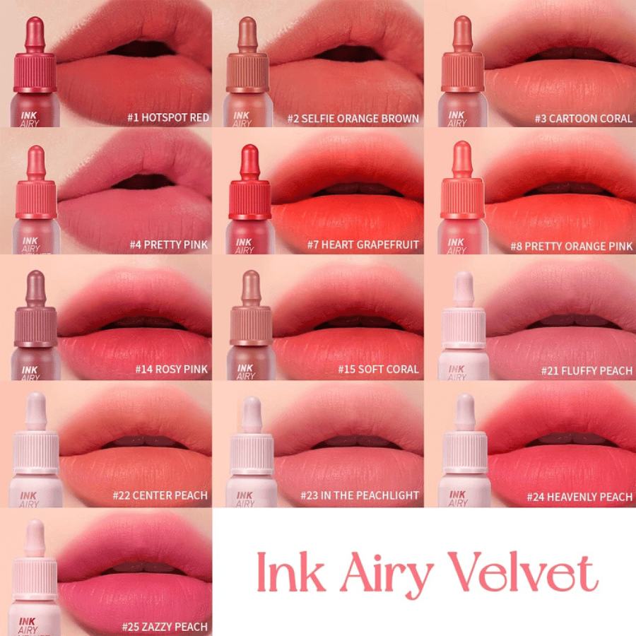 بيريبيرا تنت شفاه اينك ايري فيلفت - 33 Favorite Pink Rose