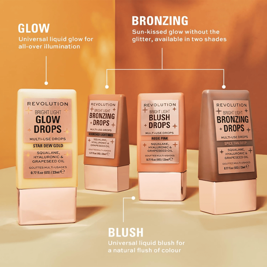 ريفلوشن قطرات برونزر برايت لايت - Bronze Scorched Light/Med