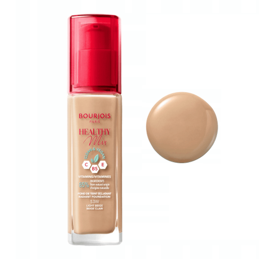 برجوا كريم اساس هيلثي مكس - 30مل - Light Beige