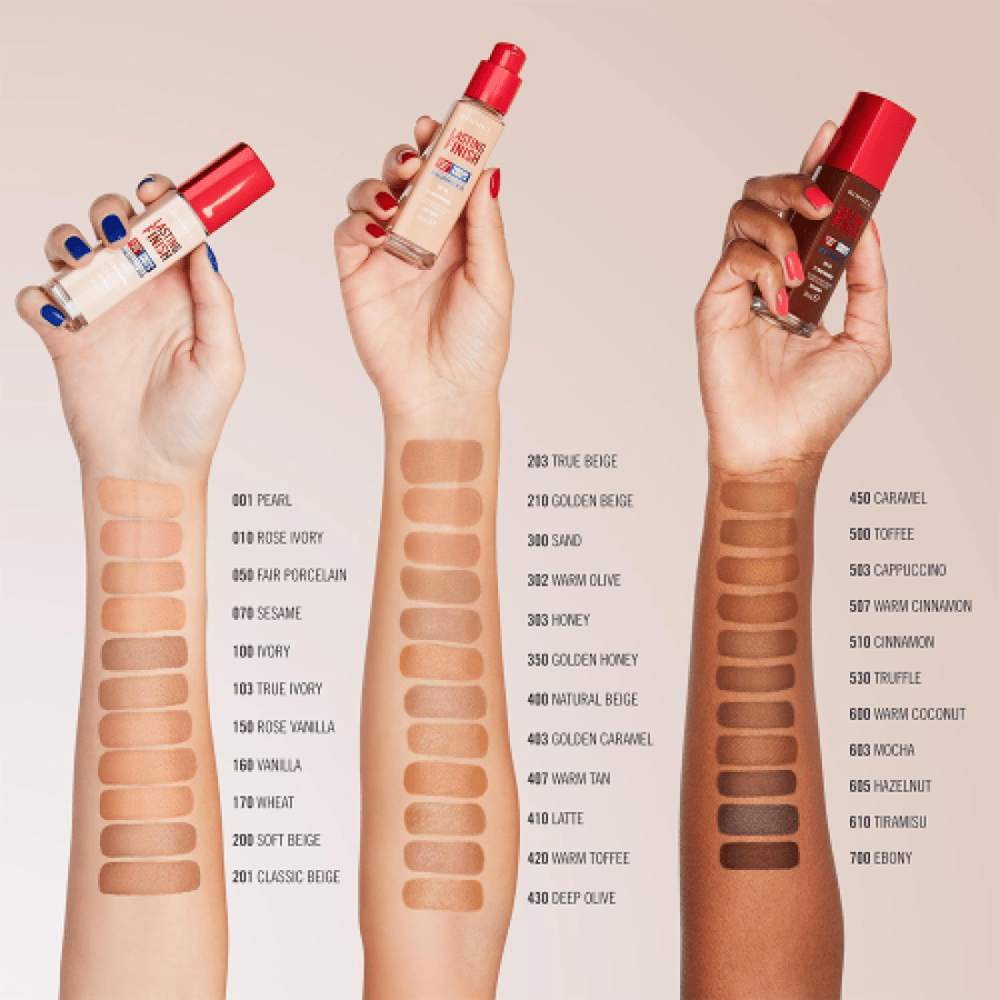 كريم أساس لاستينج فينيش يدوم لمدة 35 ساعة من ريميل لندن - 200 Soft Beige