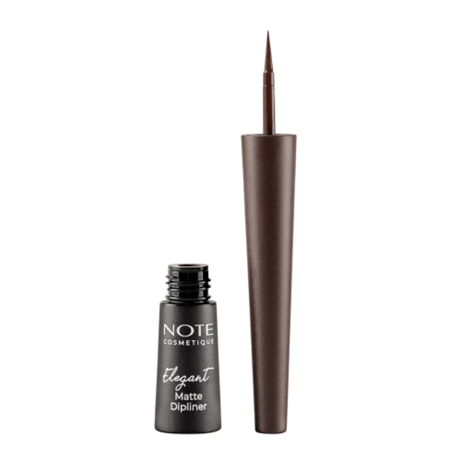 نوت كوزمتيك كحل سائل لتحديد العين اليجانت مات ديبلاينر - 02 COFFEE BROWN