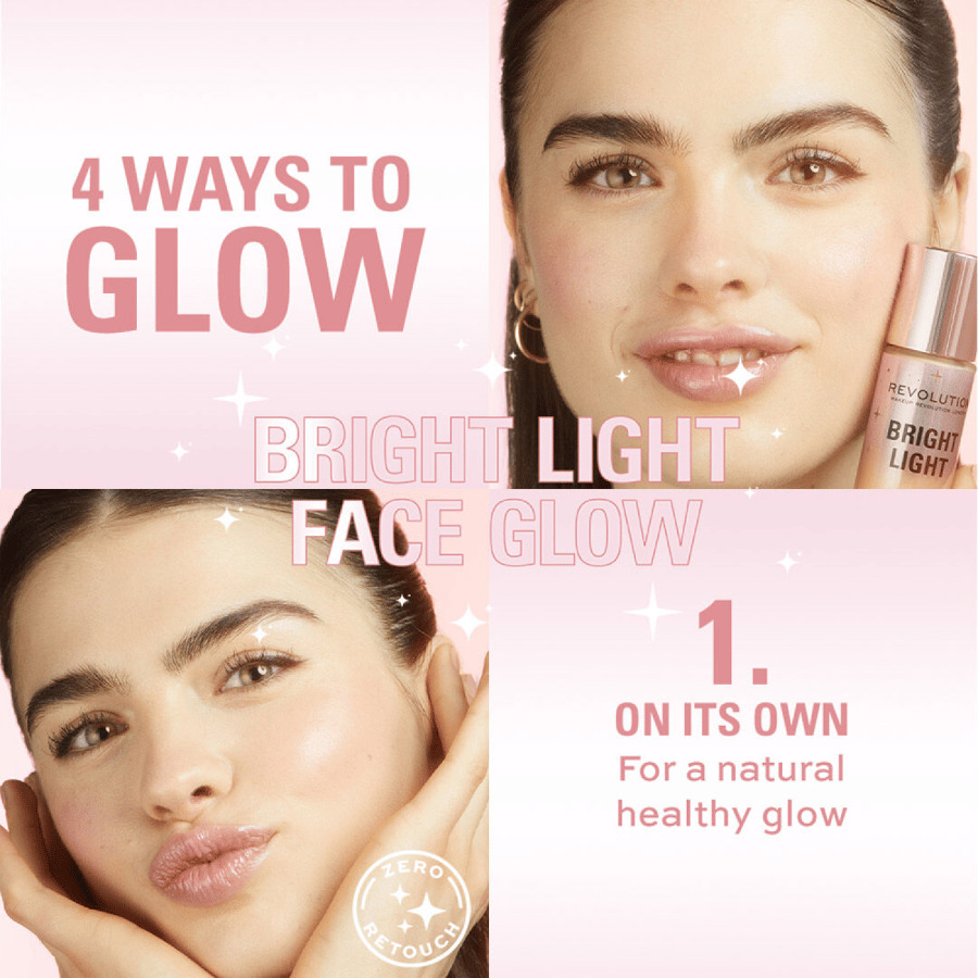 ريفلوشن إضاءة هايلايتر برايت لايت فيس قلو - Medium Light