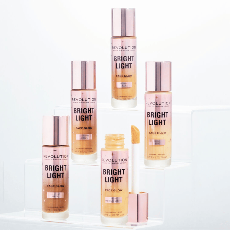 ريفلوشن إضاءة هايلايتر برايت لايت فيس قلو - Medium Light