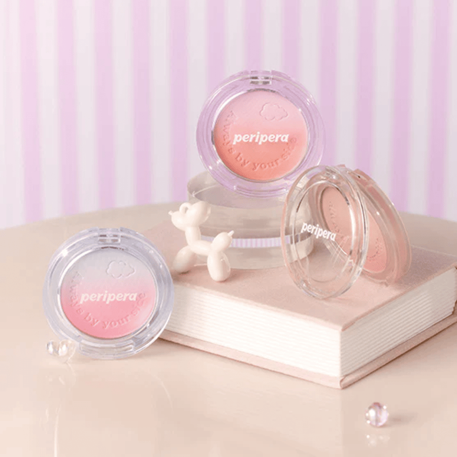 بيريبيرا بلاشر أحمر خدود بيور بلاشد كوستوم تشيك - 002 Fluffy Peach (Nightperi)
