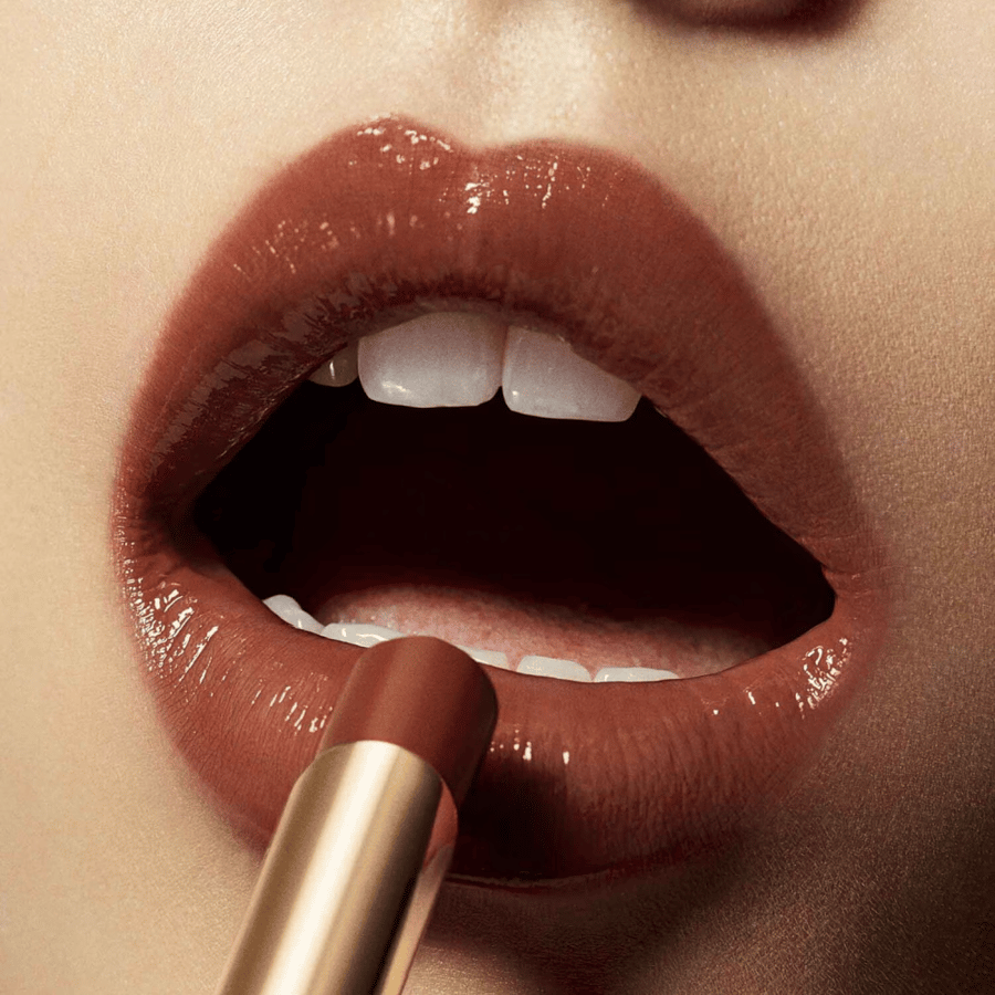 غوتشي Rouge de Beauté Brillant - Lipstick - 517 آبي مارون ريد (1.8 جم)