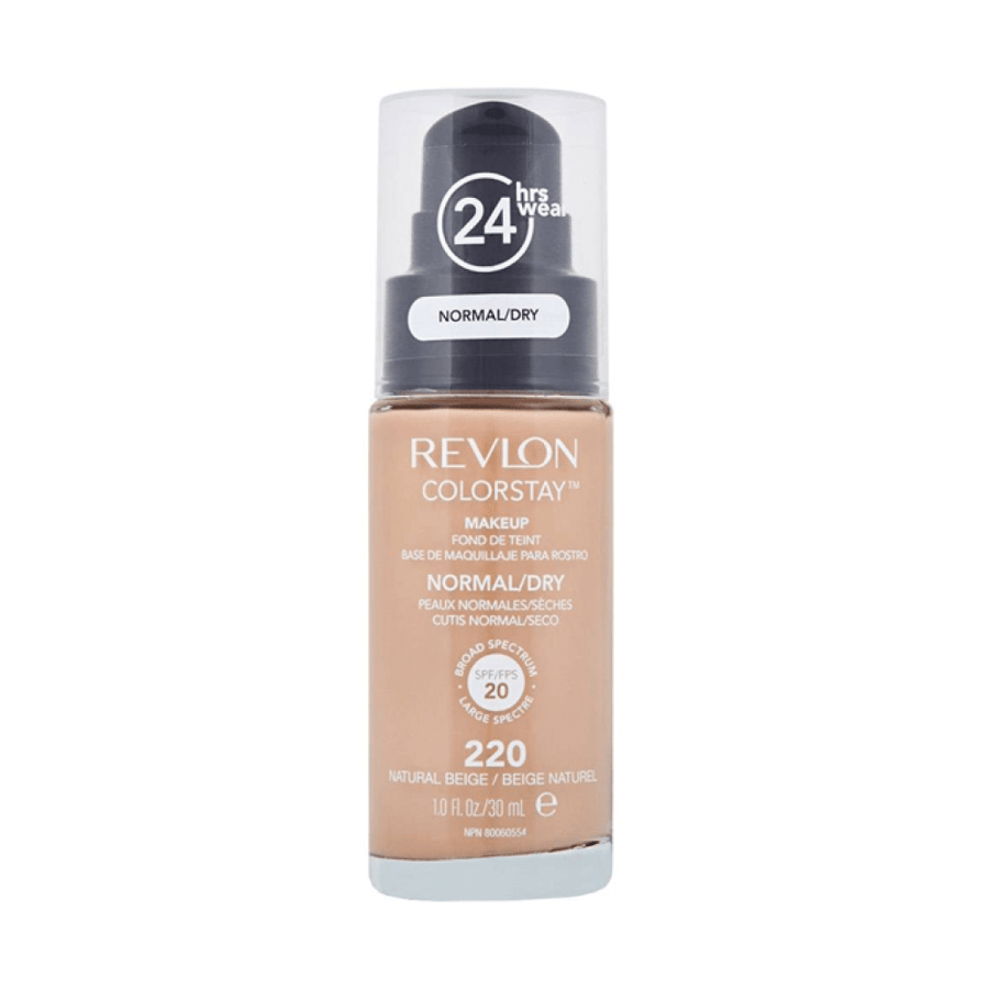 كريم اساس كولور ستاي للبشرة العادية والجافة بمعامل حماية 20 من ريفلون - 30مل - Sand Beige 180