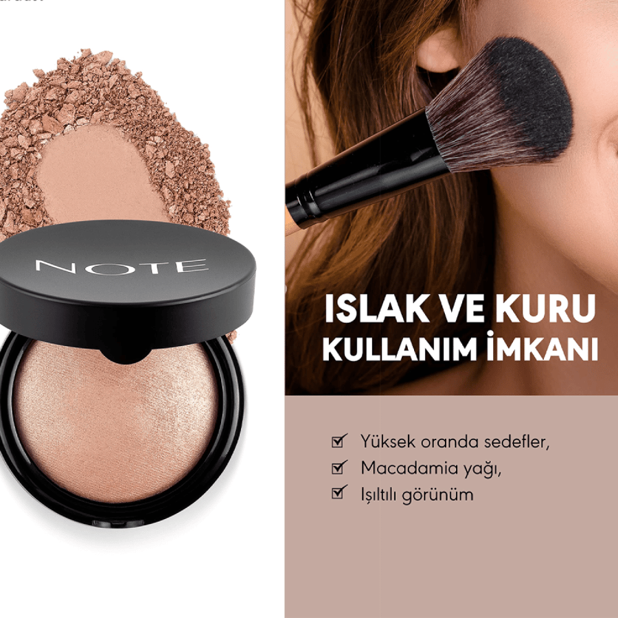 نوت كوزمتيك إضاءة بيكد هايلايتر - 02 Sun Kiss