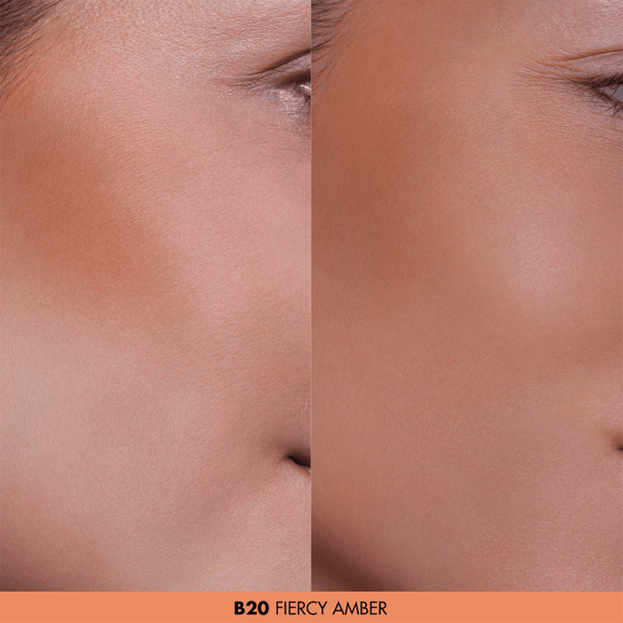 ميك اب فور ايفير برونزر بودرة ارتيست فيس - B20 Fiercy Amber