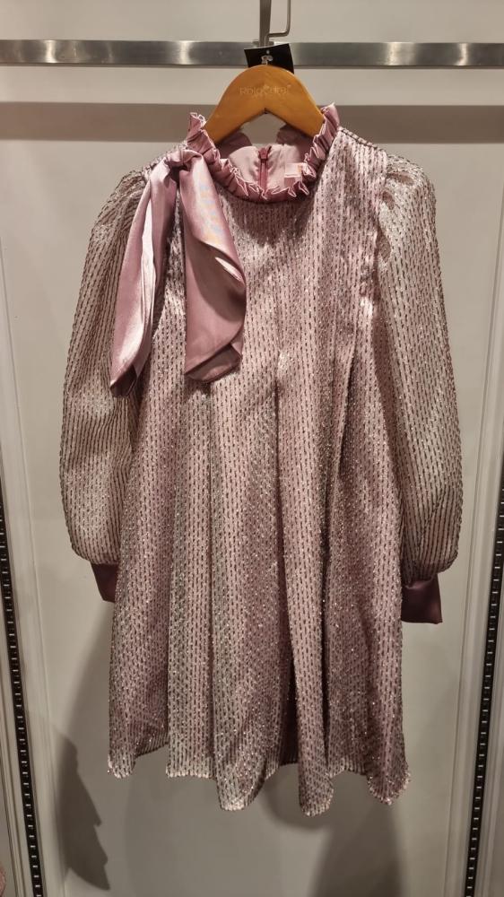 عرض خاص لما تبقى من كميات في الفرع فقط – فستان فاخر للأفراح والمناسبات والأعياد Girls Dress (3-10 Year) (RCTD-0501003)