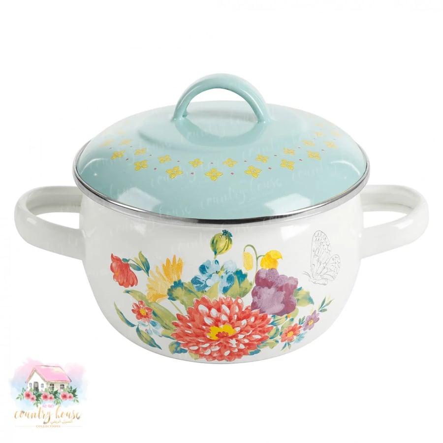 قدور معدنية صغيرة مميزة مناسبة للتقديم the pioneer women pot