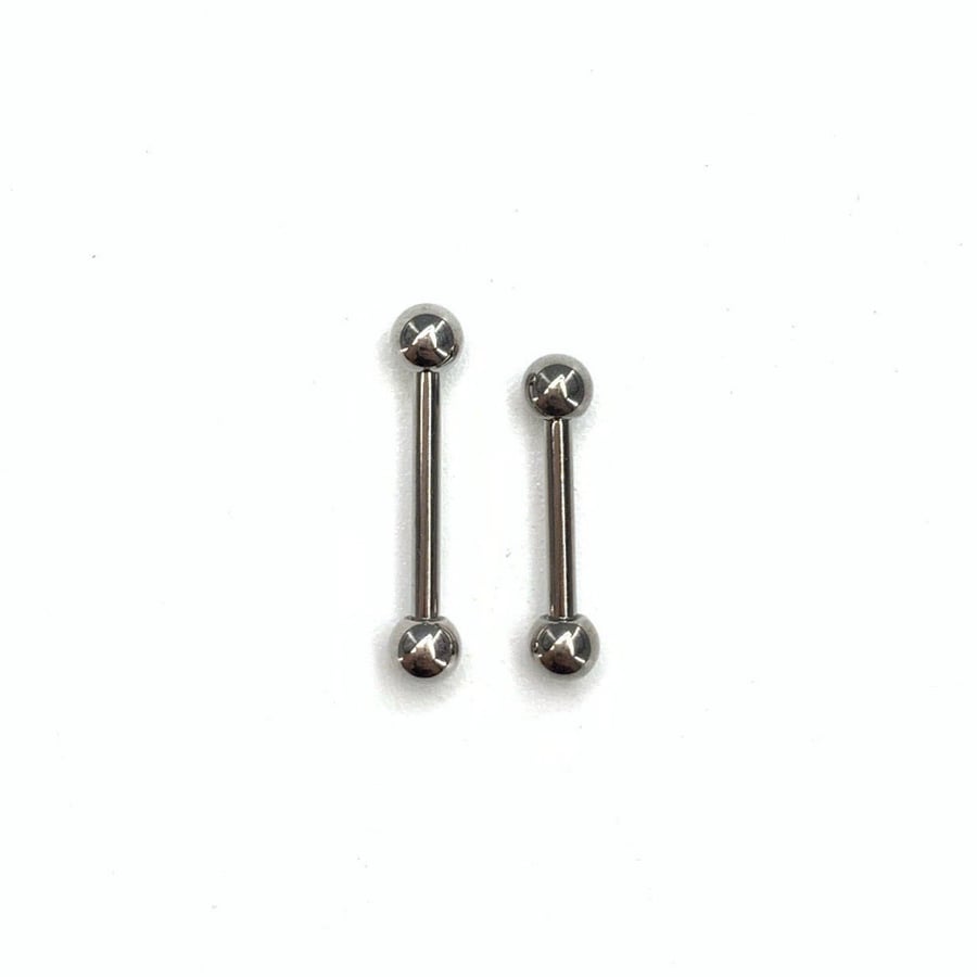 16g Titanium Straight Barbell