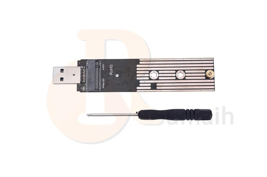 قارئ مشغل USB هاردسك CASE M.2 NVMe