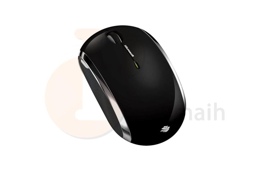 مستعمل ماوس مايكروسوفت وايرلس اسود - Microsoft 6000