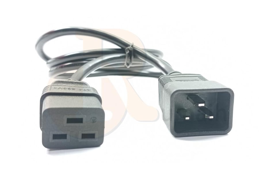 كيبل باور كهرباء Power Cord C19 to C20