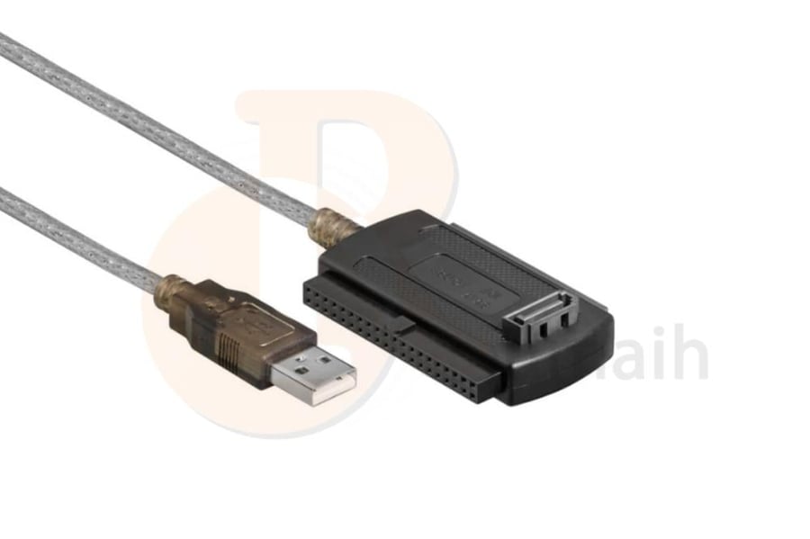 كيبل قارء و مشغل هاردسك SATA + IDE