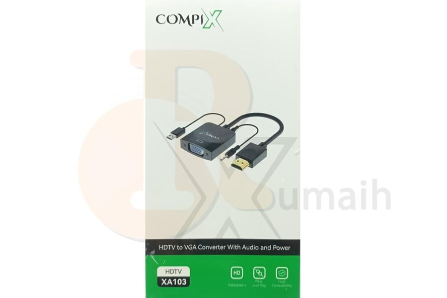وصلة تحويل من HDMI الى VGA بروجكتر XA103