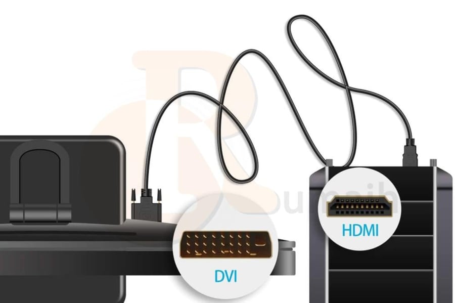 كيبل HDMI الى DVI شاشة - 1.5M
