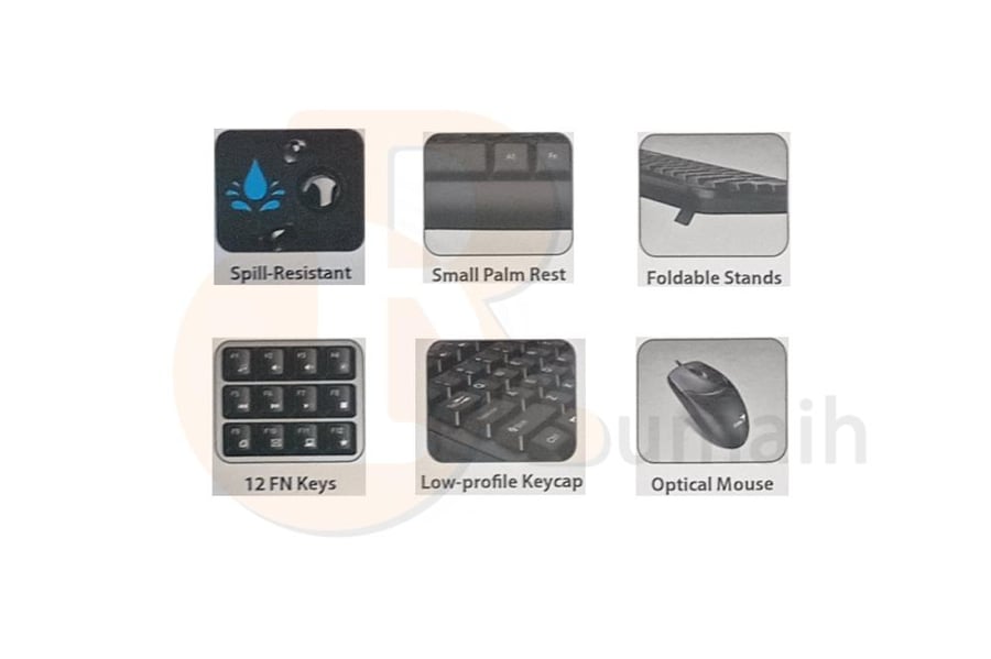 كيبورد و ماوس سلكي Genius SMART KM-200