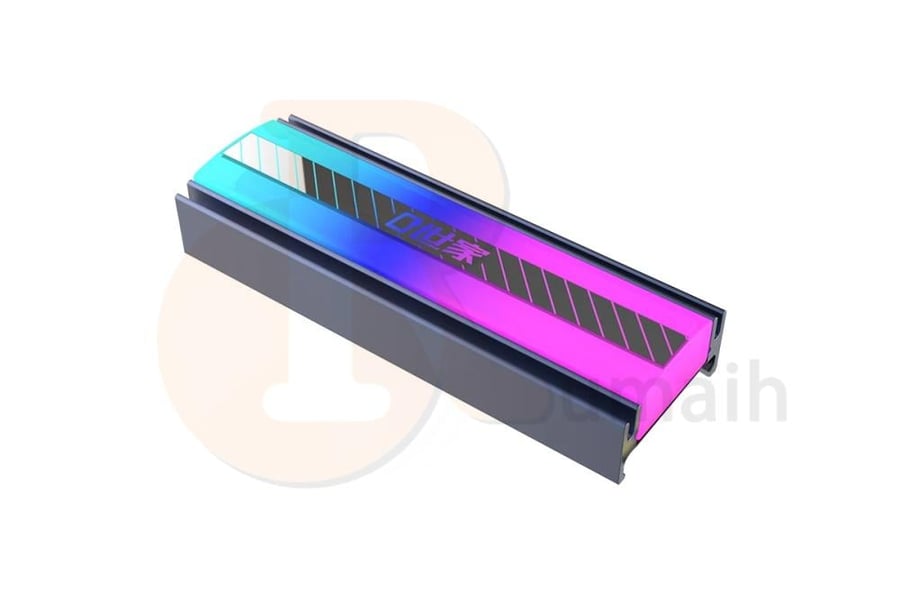 مبرد هاردسك TEUCER M2 SSD NVME Heatsink ARGB