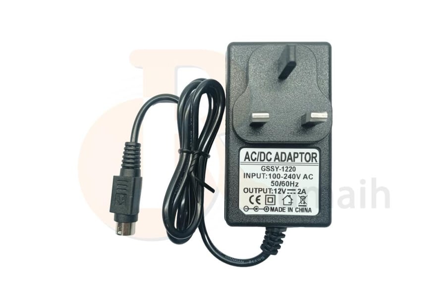 شاحن محول كهرباء Uk027A 12V-2A 4Pin DVR