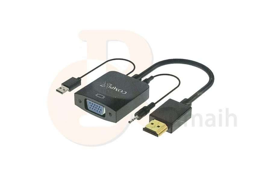 وصلة تحويل من HDMI الى VGA بروجكتر XA103