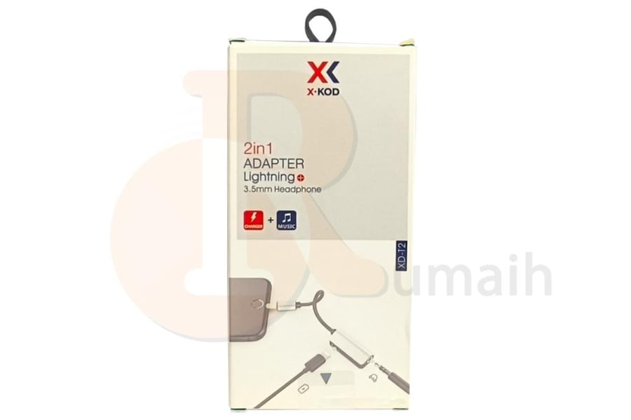 وصلة صوت IPhone مع منفذ شاحن و AUX