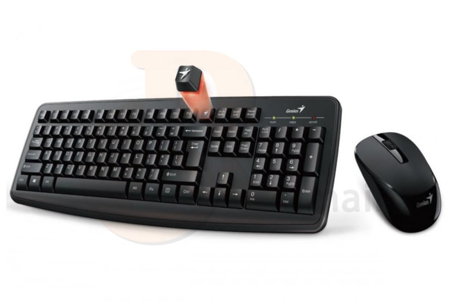 كيبورد و ماوس لاسلكي - Genius Wireless Keyboard KM-8100