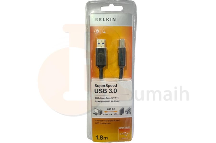 كابل طابعة Belkin USB 3.0 Printer Cable