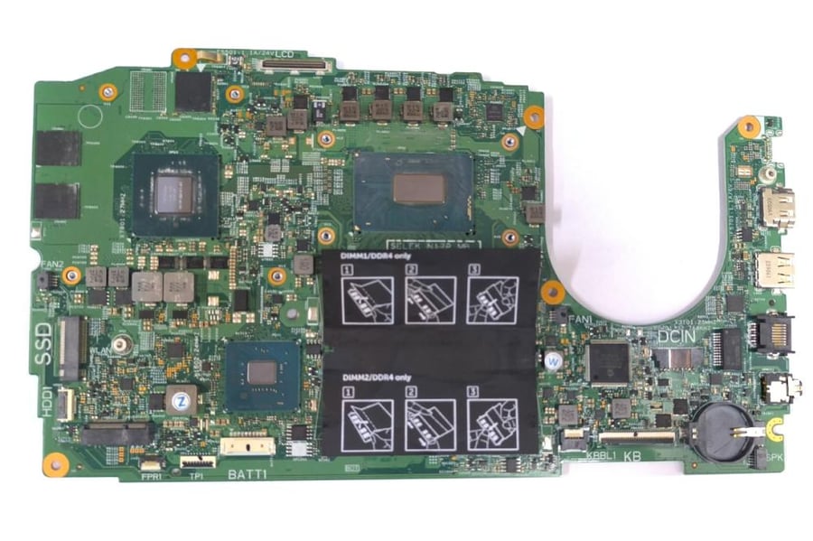 مذربورد لابتوب ديل Dell G3 3590 Motherboard