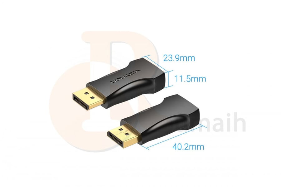 وصلة تحويل 4K من ديسبلاي بورت DP الى HDMI