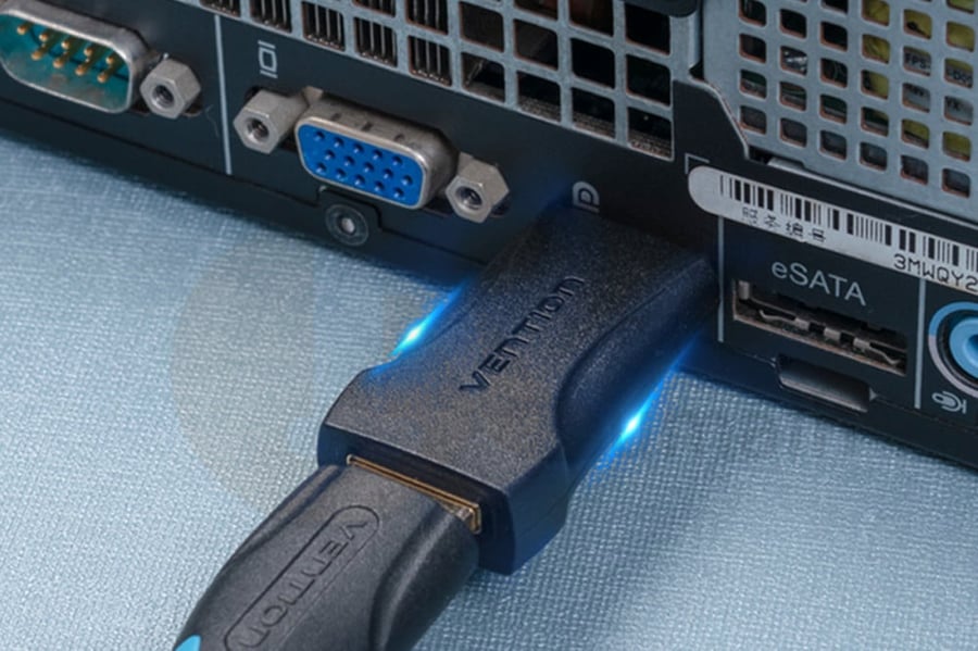 وصلة تحويل 4K من ديسبلاي بورت DP الى HDMI