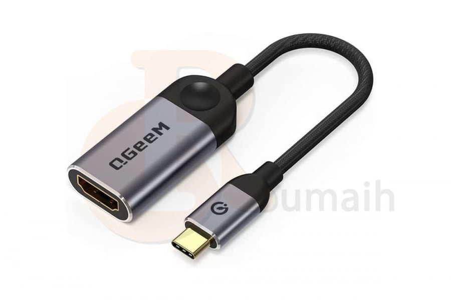 كيو جيم كيبل محول من تايب سي الى اتش دي HDMI