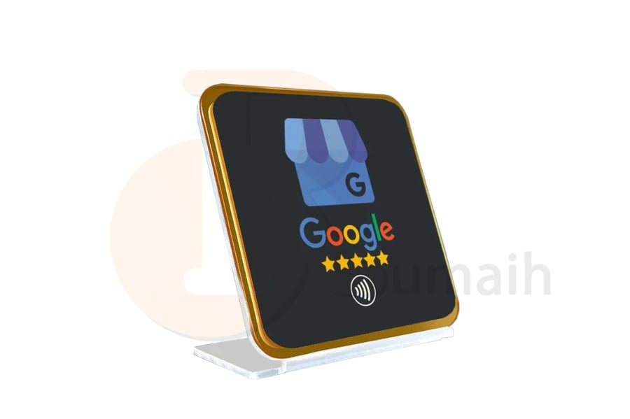 بطاقة تقييم قوقل ماب NFC Card for Google Review