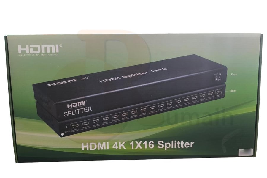 موزع سبليتر HDMI Splitter لتشغيل 16 شاشة