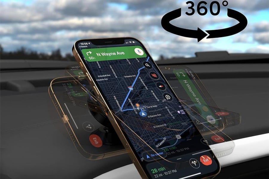 قاعدة مغناطيس لتثبيت الجوال MS-HD802