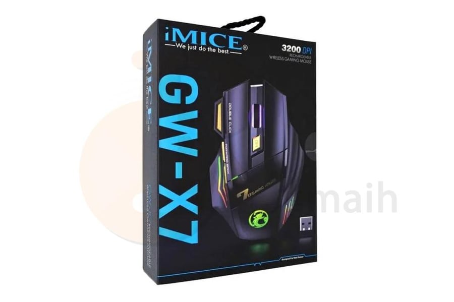 ماوس وايرلس WIFI قيمنق IMICE GW-X7