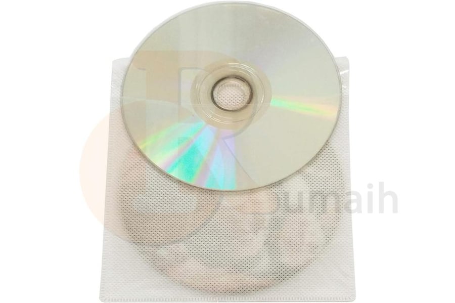 غلاف اسطوانات CD DVD سيدي 100 حبة