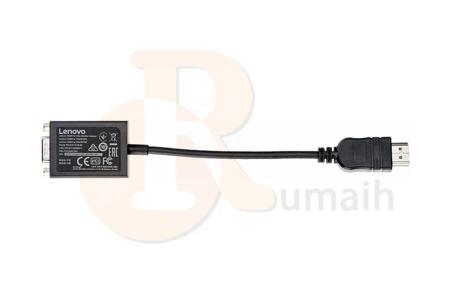 وصلة لينوفو Lenovo من HDMI الى بروجكتر VGA