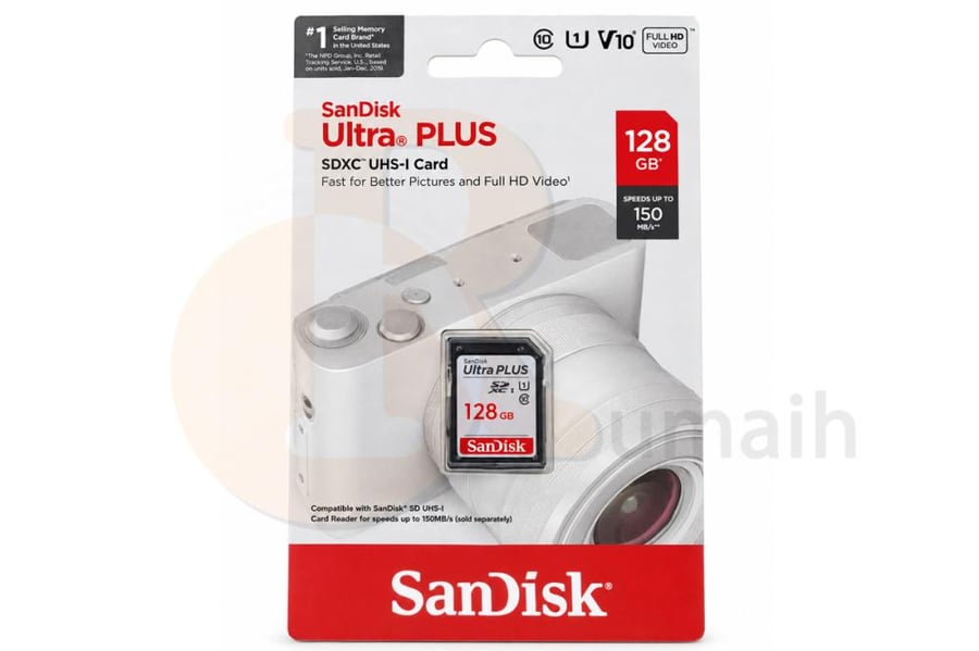 ذاكرة ميموري سانديسك كاميرا - SanDisk 128GB