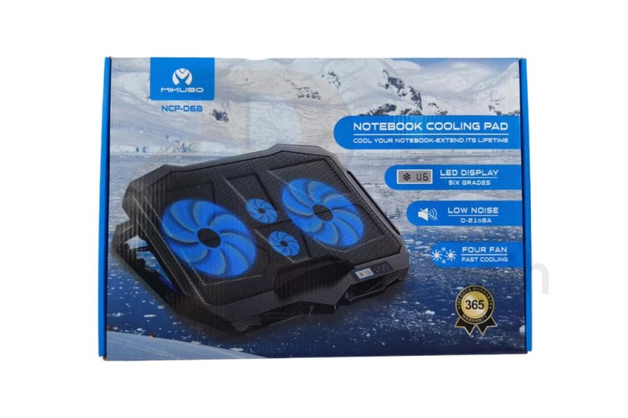 قاعدة مراوح تبريد لابتوب COOLING PAD 068