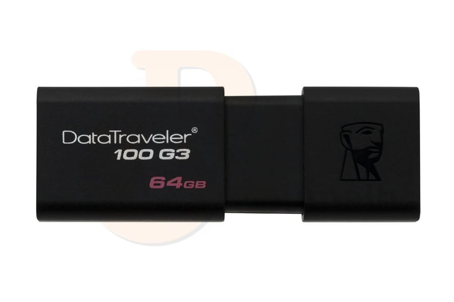 فلاش ميموري Kingston DT 100 G3 64GB