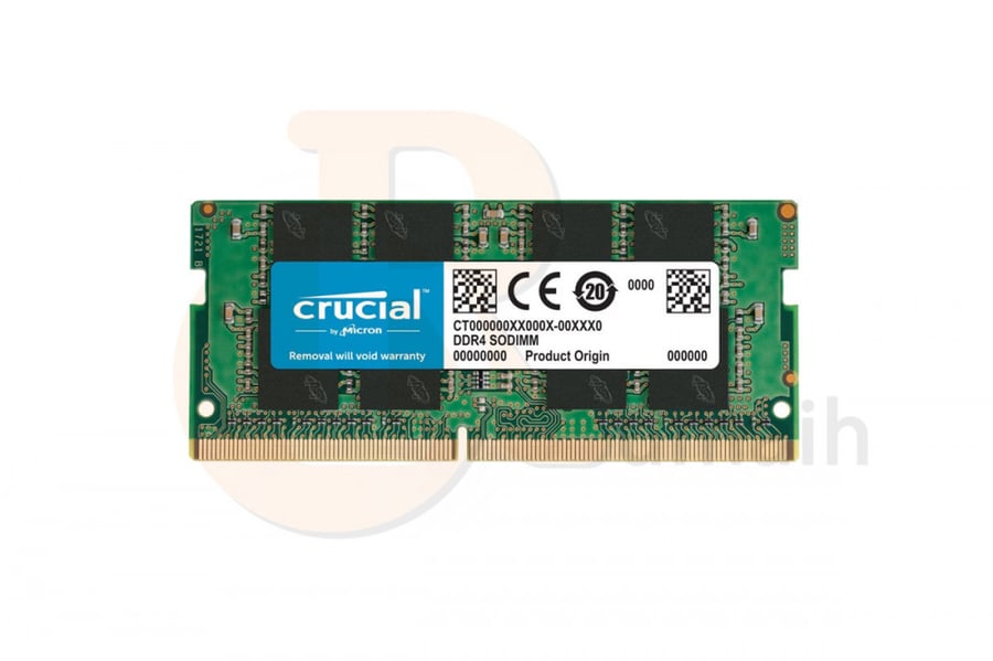 ذاكرة رام لابتوب Crucial Laptop Memory DDR4 3200 8GB