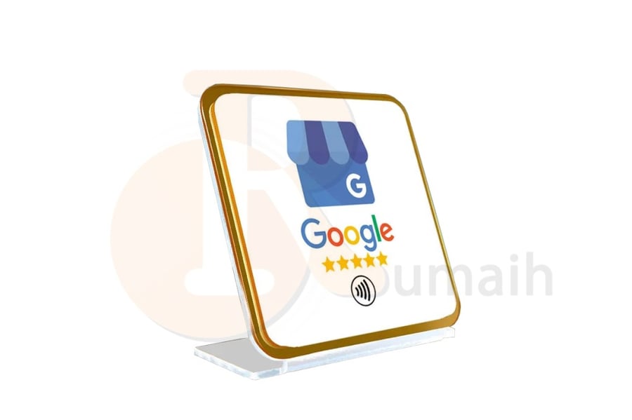 بطاقة تقييم قوقل ماب NFC Card for Google Review