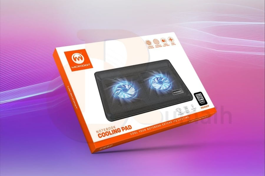 قاعدة مراوح تبريد لابتوب - COOLING PAD MD455CP