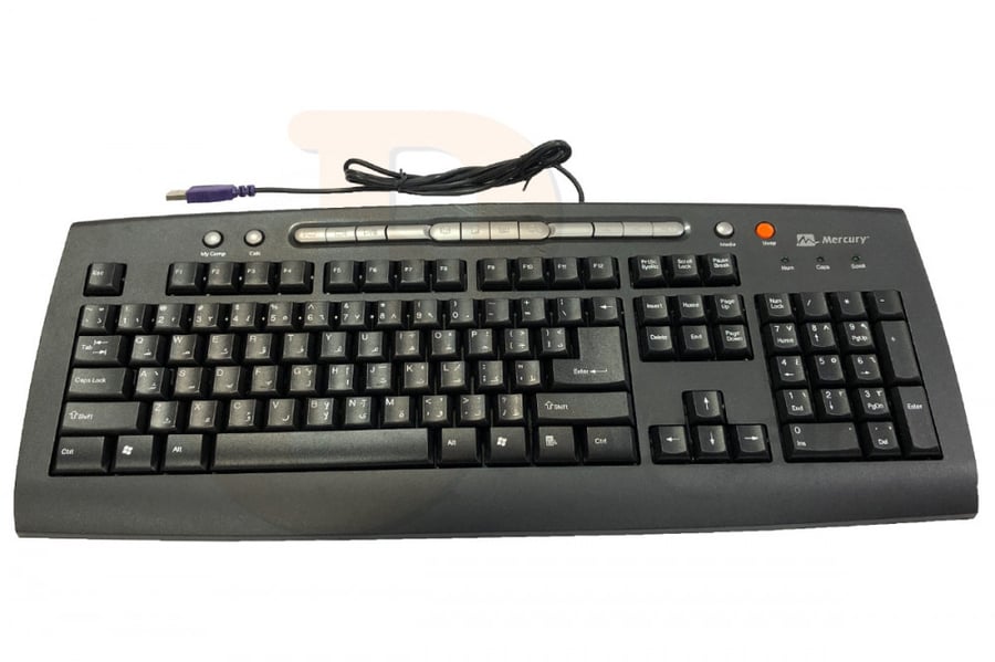 كيبورد لوحة مفاتيح  MERCURY KB2819