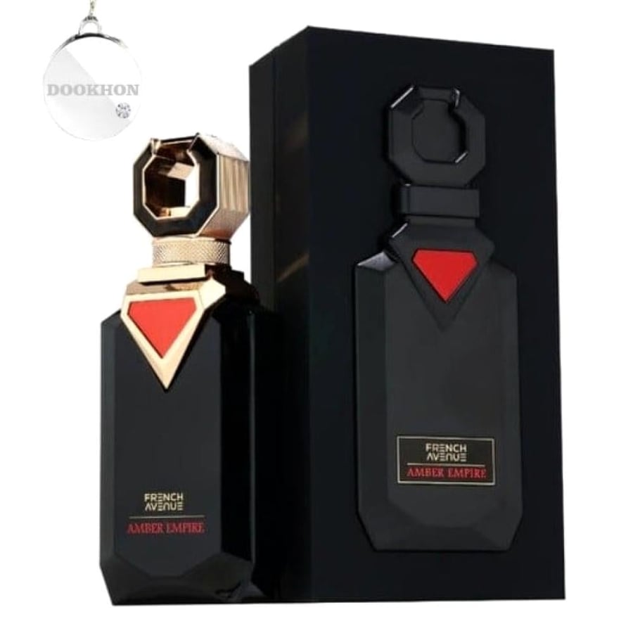 عطر أمبر إمباير فرينش أفينيو 100 مل مع العلبة السوداء الفاخرة والزجاجة