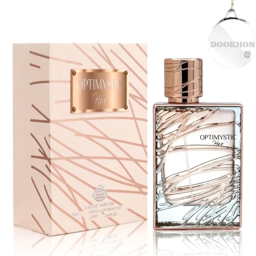 عطر أوبتيميستيك هير مع العلبة الوردي والذهبي الفاخرة بحجم 100 مل